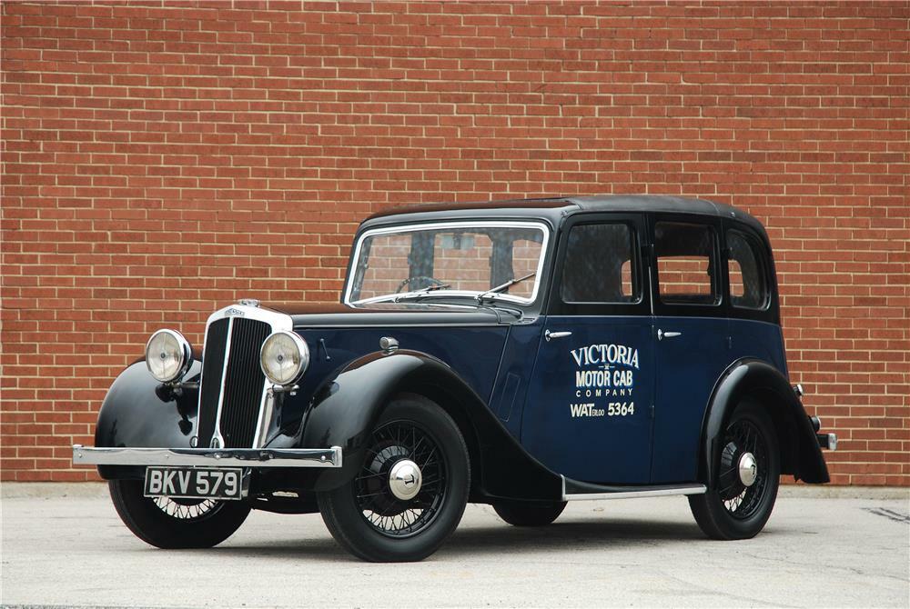 1937 LANCHESTER ELEVEN TAXI CAB - Side Profile - 181575