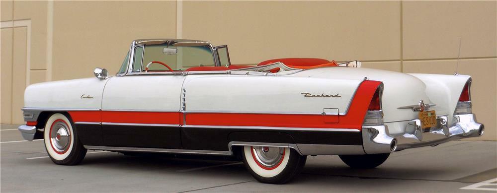 Factory Photo Ref. #62132 1955 Packard Caribbean Convertible Coupe 