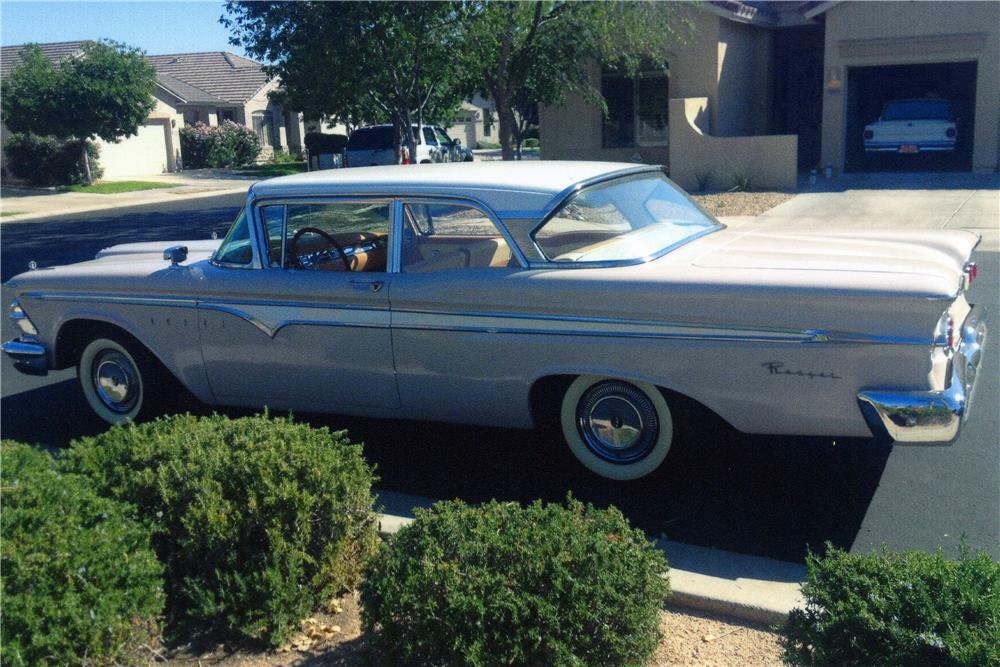 1959 EDSEL RANGER 2 DOOR COUPE - Side Profile - 181661