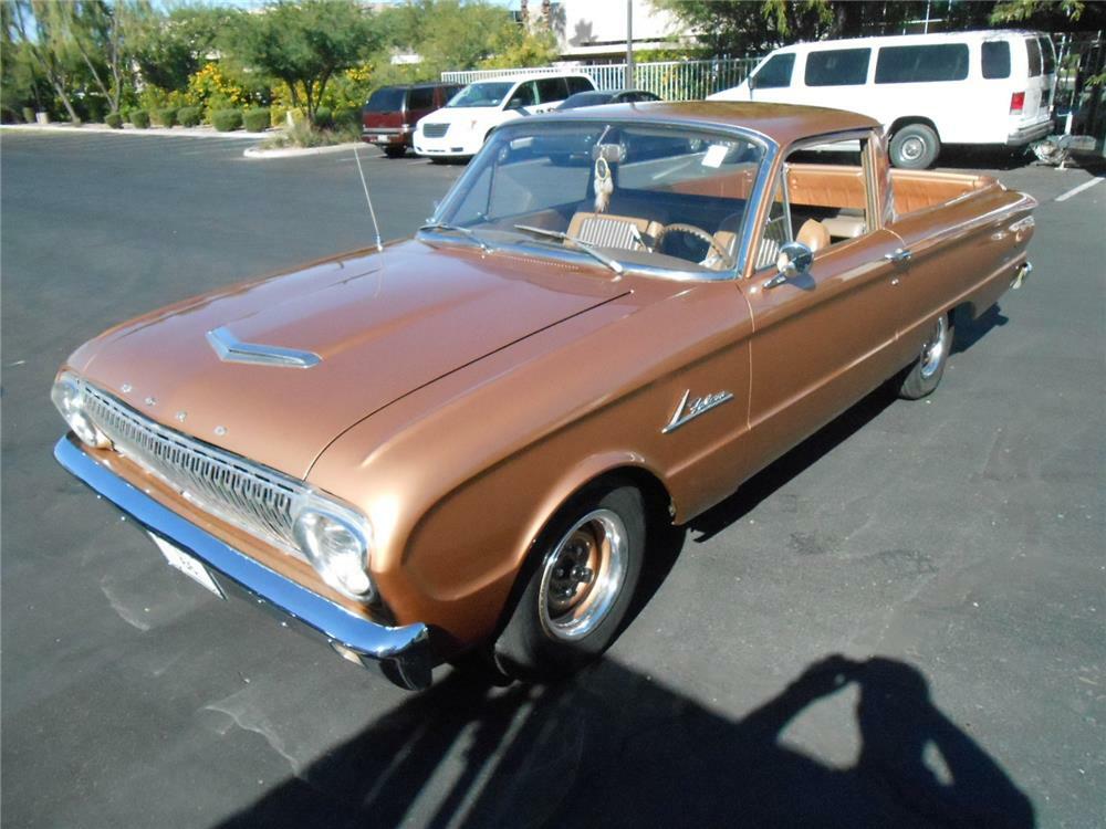 1963 FORD RANCHERO CUSTOM PICKUP - Front 3/4 - 181750