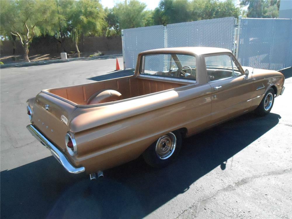 1963 FORD RANCHERO CUSTOM PICKUP - Rear 3/4 - 181750