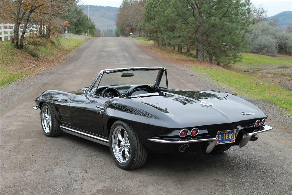 1964 CHEVROLET CORVETTE CUSTOM CONVERTIBLE - Rear 3/4 - 181769