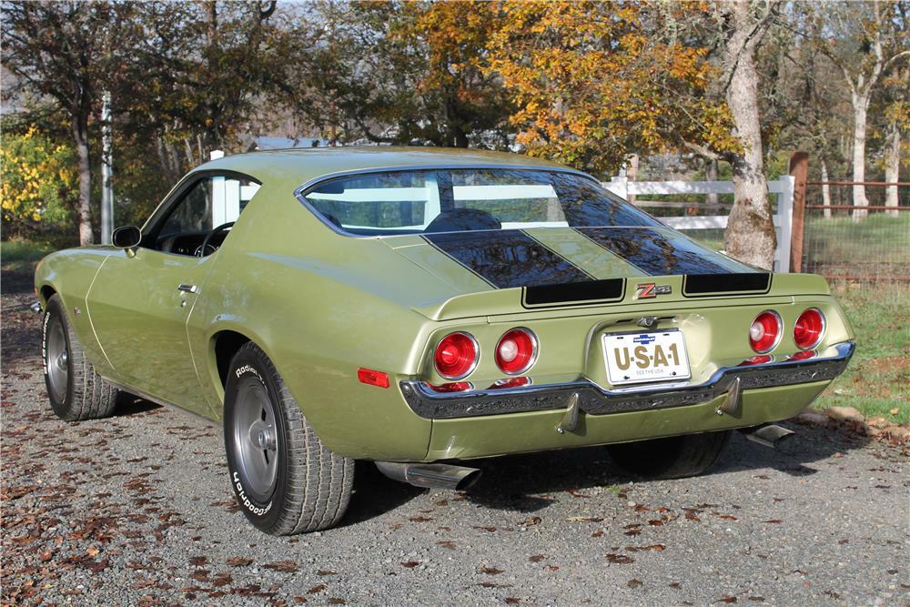 1971 CHEVROLET CAMARO Z/28 - Rear 3/4 - 181780