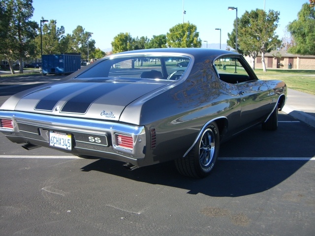 1970 CHEVROLET CHEVELLE SS 396 - Rear 3/4 - 181882