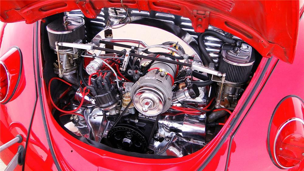 1965 VOLKSWAGEN BEETLE CUSTOM CONVERTIBLE - Engine - 182105