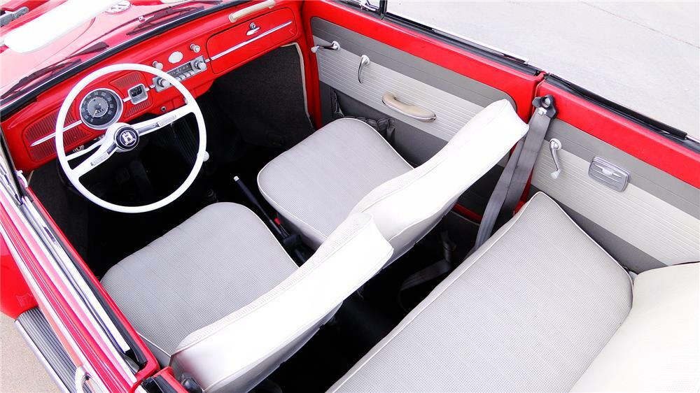 1965 VOLKSWAGEN BEETLE CUSTOM CONVERTIBLE - Interior - 182105