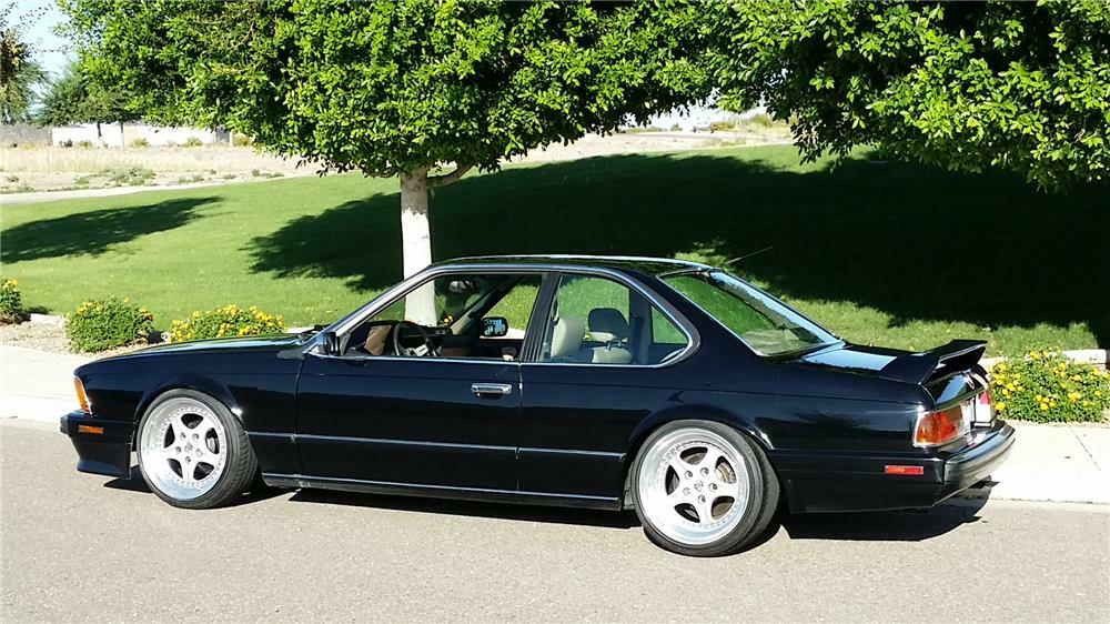 1989 BMW 635 CSI COUPE - Rear 3/4 - 182177