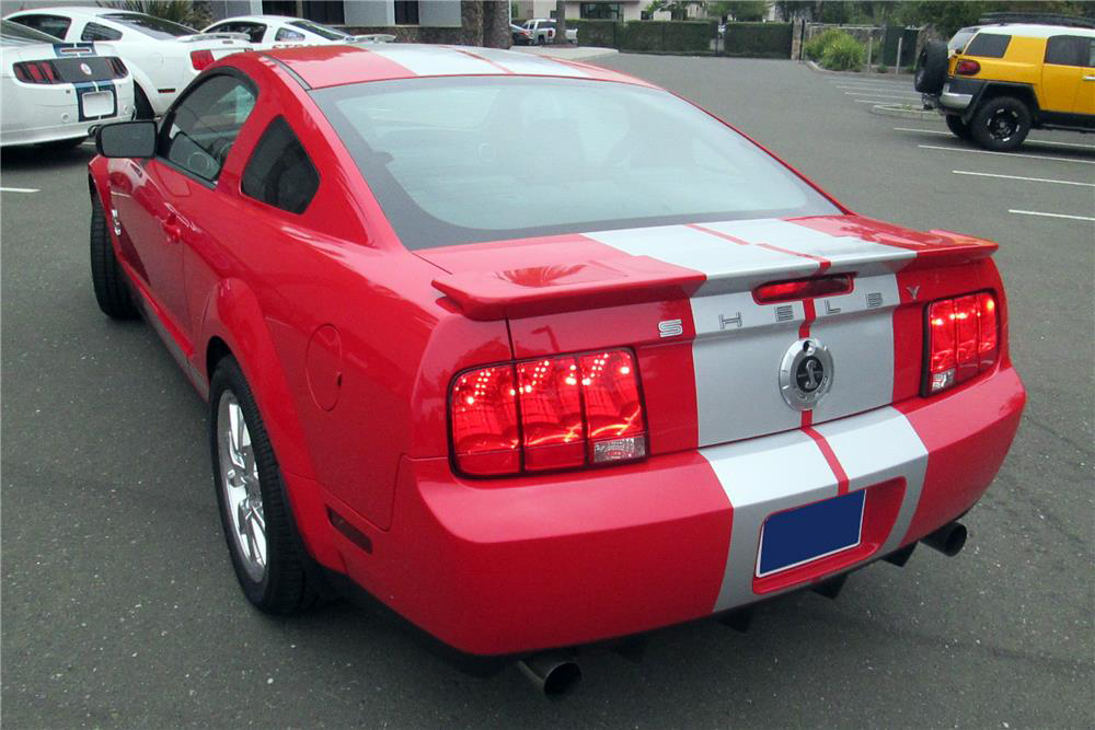 2008 SHELBY GT500 KR - Rear 3/4 - 182378