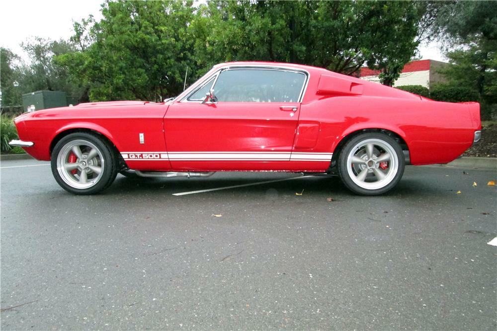 1967 SHELBY GT500 CUSTOM FASTBACK - Side Profile - 182386