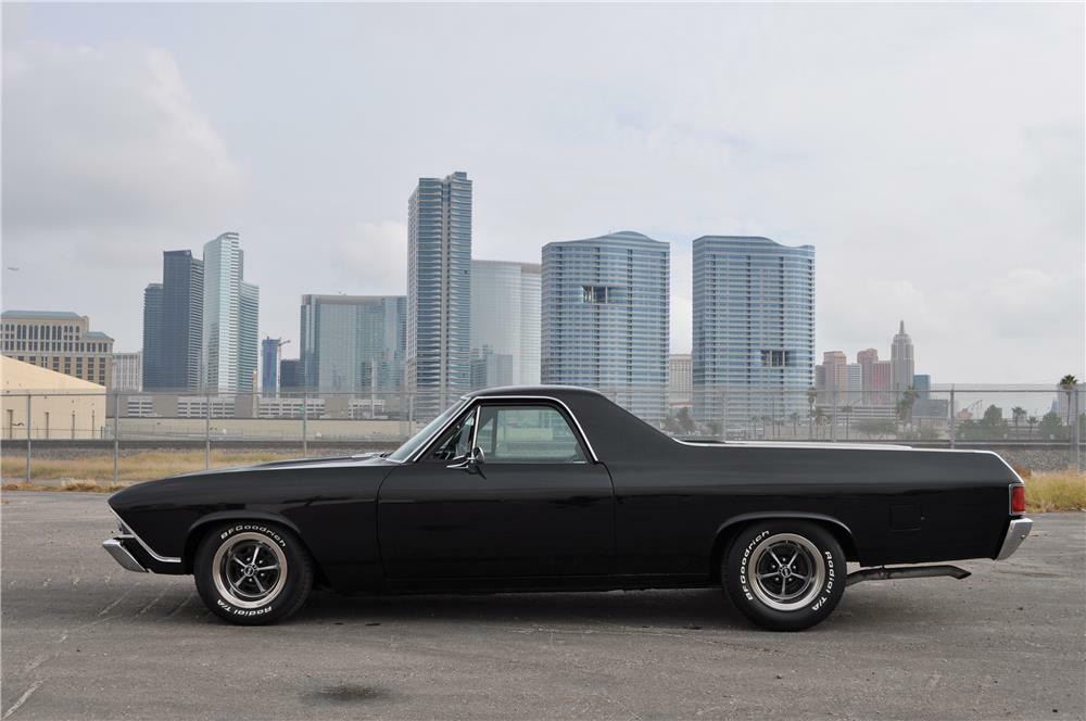 1969 CHEVROLET EL CAMINO SS CUSTOM - Side Profile - 182452
