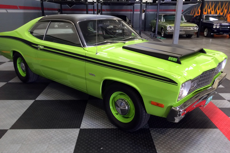 1973 PLYMOUTH DUSTER CUSTOM - Side Profile - 182518