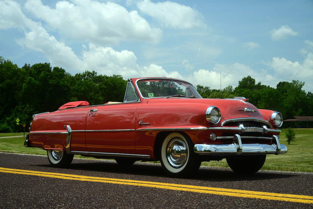 1954 PLYMOUTH BELVEDERE CONVERTIBLE - Front 3/4 - 182582