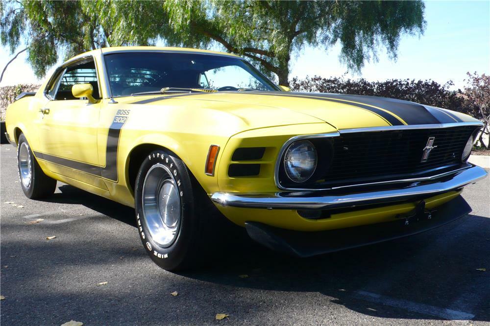 1970 FORD MUSTANG BOSS 302 FASTBACK - Front 3/4 - 182657