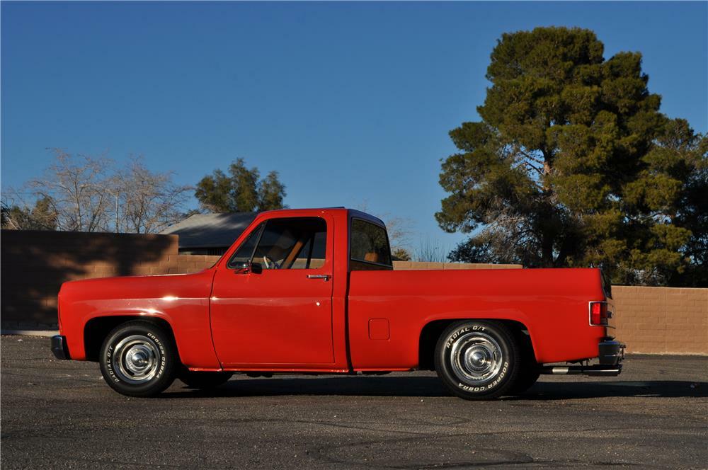1979 GMC C1500 CUSTOM PICKUP - Side Profile - 182766