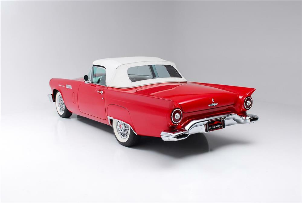 1957 FORD THUNDERBIRD "E" CONVERTIBLE - Rear 3/4 - 183757