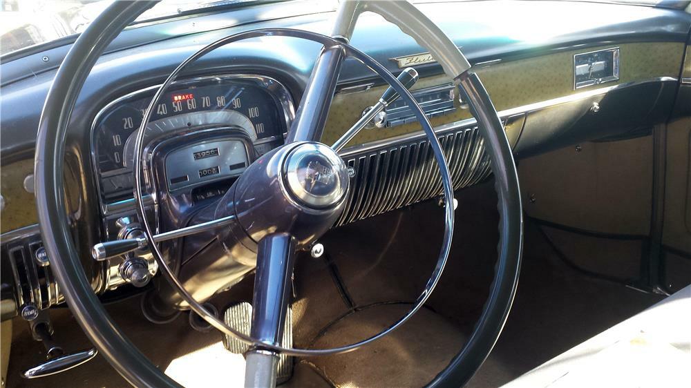 1953 CADILLAC SERIES 60 SPECIAL 4 DOOR SEDAN - Interior - 183787