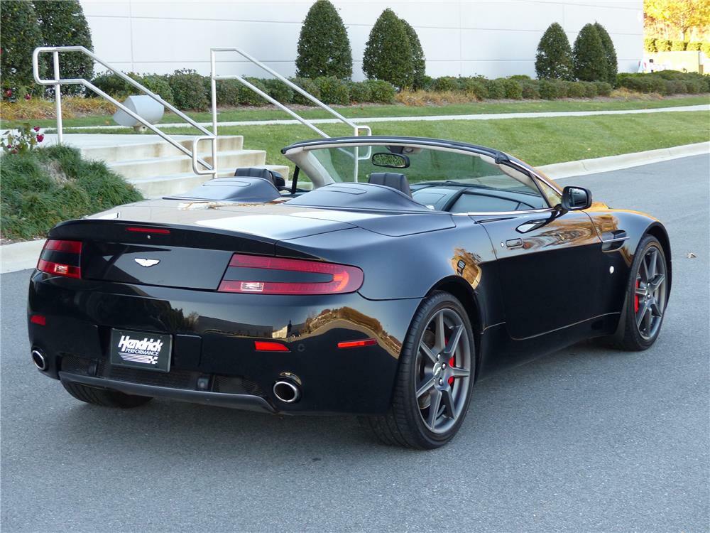 2008 ASTON MARTIN VANTAGE CONVERTIBLE - Rear 3/4 - 183890