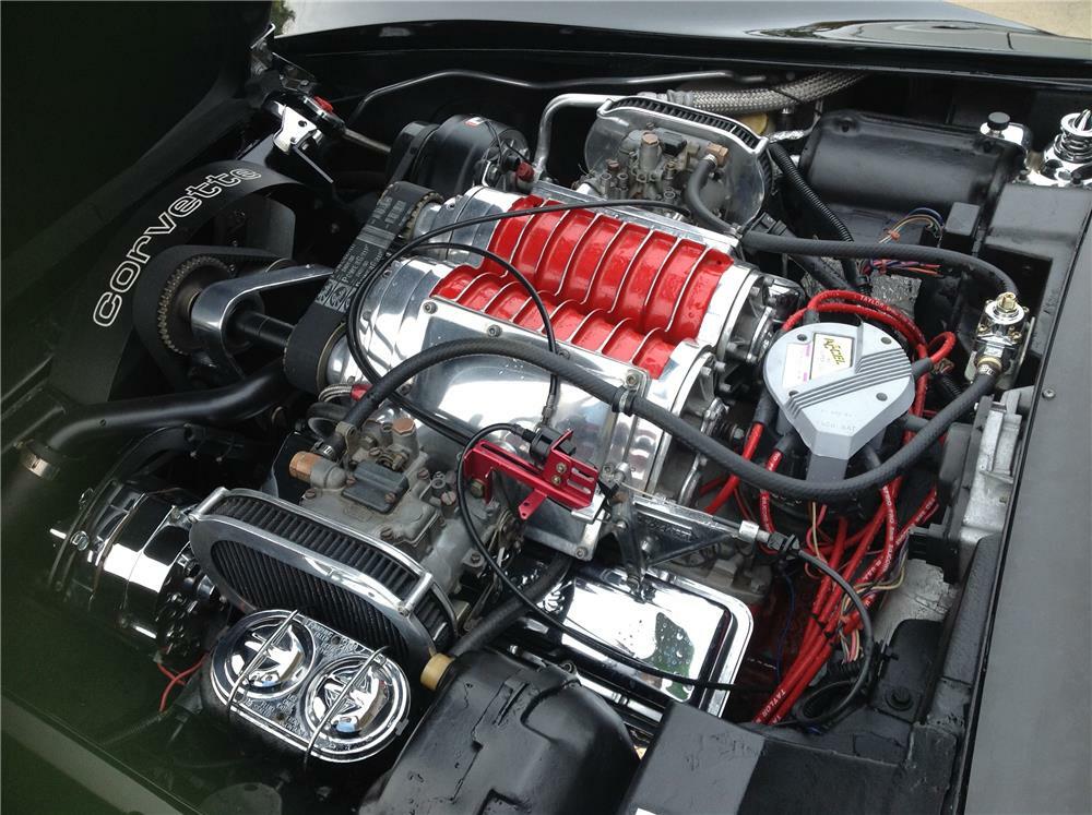 1973 CHEVROLET CORVETTE CUSTOM CONVERTIBLE - Engine - 184065