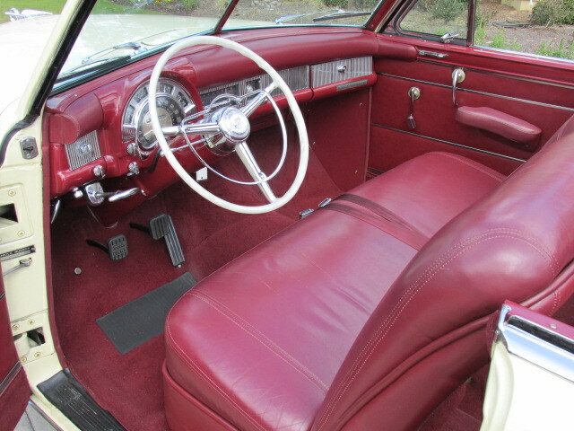 1951 CHRYSLER WINDSOR CONVERTIBLE - Interior - 184073