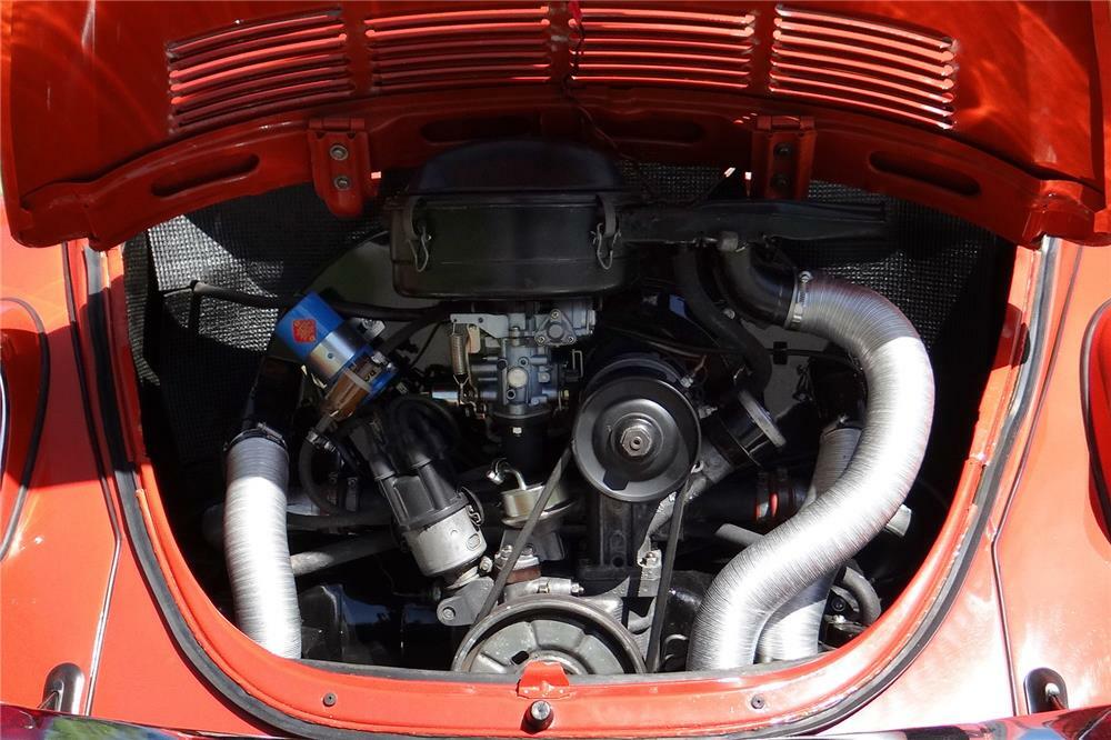 1971 VOLKSWAGEN SUPER BEETLE CONVERTIBLE - Engine - 184088