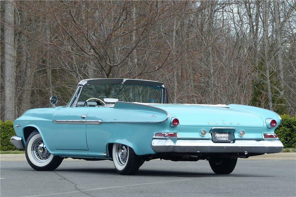 1961 DODGE DART PHOENIX CONVERTIBLE - Rear 3/4 - 184175