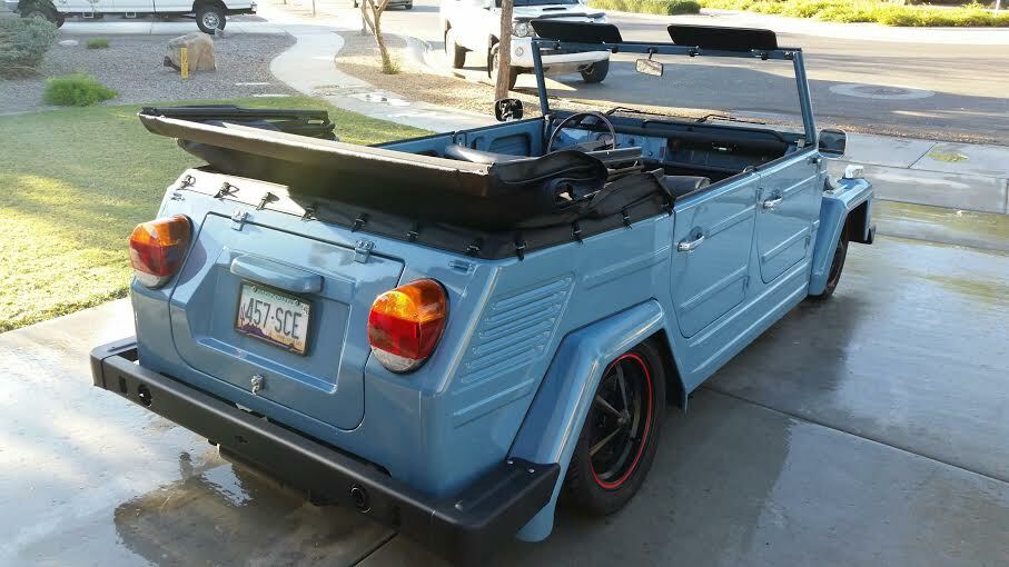 1974 VOLKSWAGEN THING CONVERTIBLE - Rear 3/4 - 184246