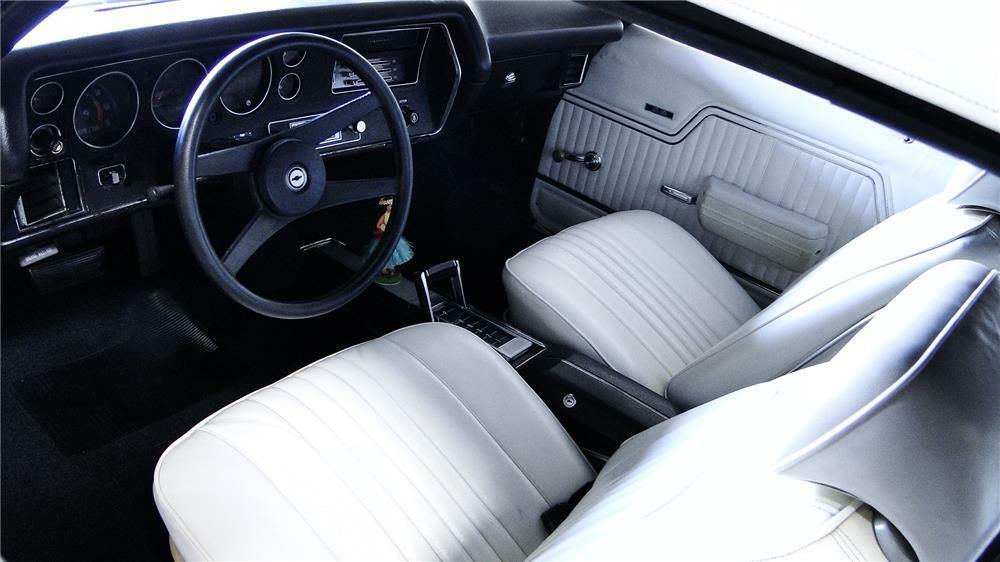 1972 CHEVROLET CHEVELLE SS 454 CONVERTIBLE - Interior - 184253