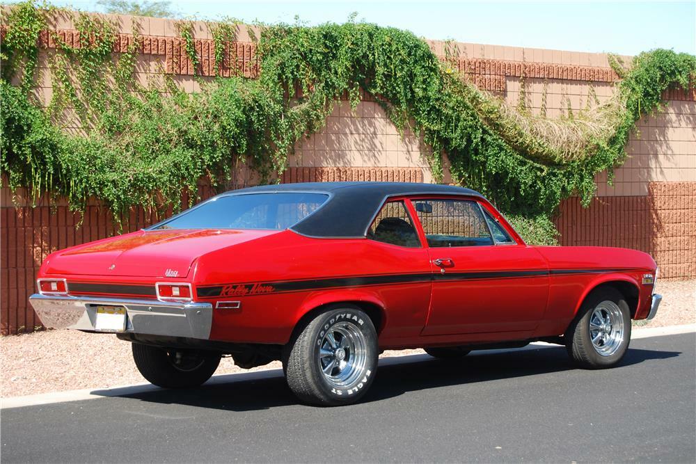 1972 CHEVROLET RALLY NOVA - Side Profile - 184260