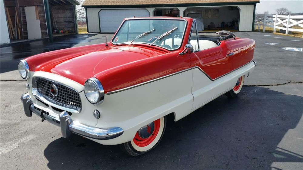 1962 NASH METROPOLITAN CONVERTIBLE - Front 3/4 - 184535