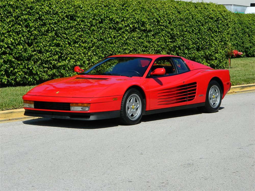 Lovely 99 Barrett Jackson 2020 Ferrari Testarossa