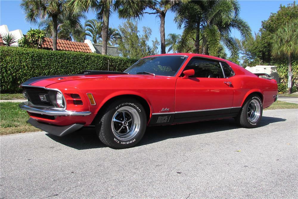 1970 FORD MUSTANG MACH 1 FASTBACK