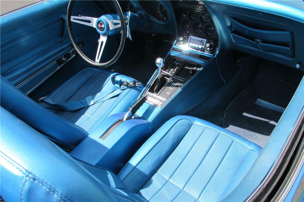 1970 CHEVROLET CORVETTE LT1 CONVERTIBLE - Interior - 184959