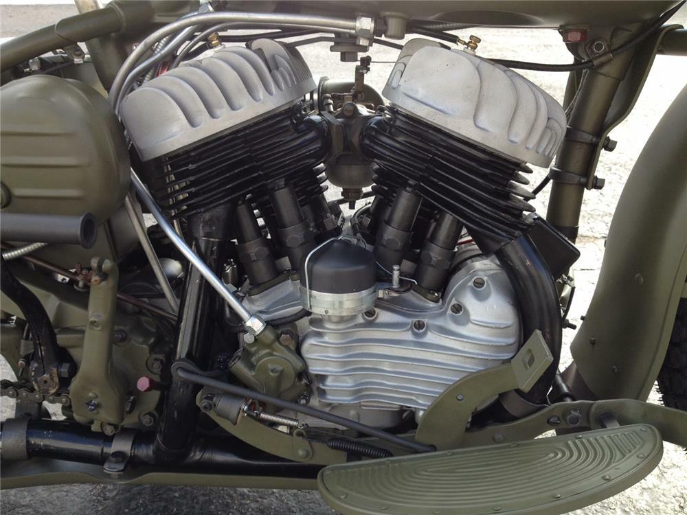 1942 HARLEY-DAVIDSON WLA MILITARY MOTORCYCLE - Interior - 185030