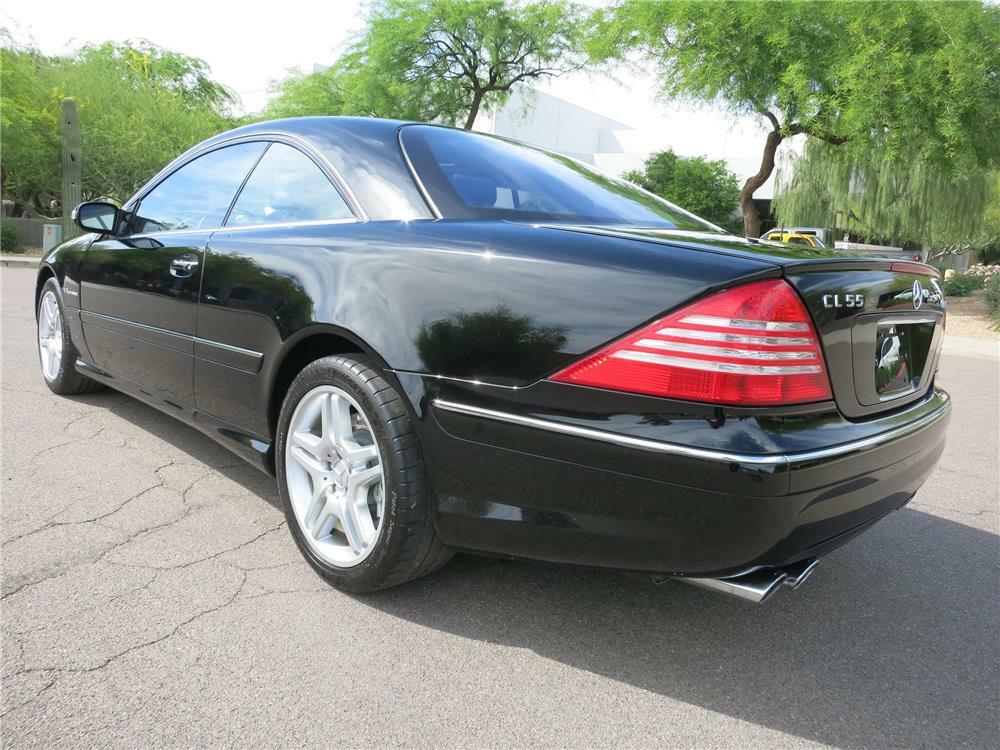 2003 MERCEDES-BENZ CL55 AMG - Rear 3/4 - 185049