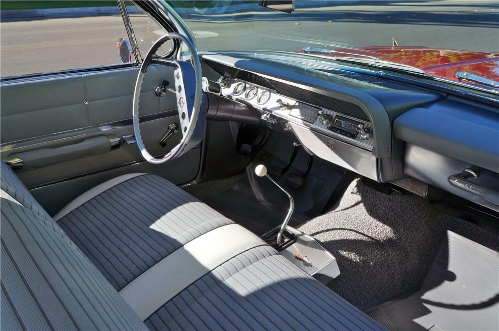 1961 CHEVROLET IMPALA SS 409 BUBBLE TOP - Interior - 185502