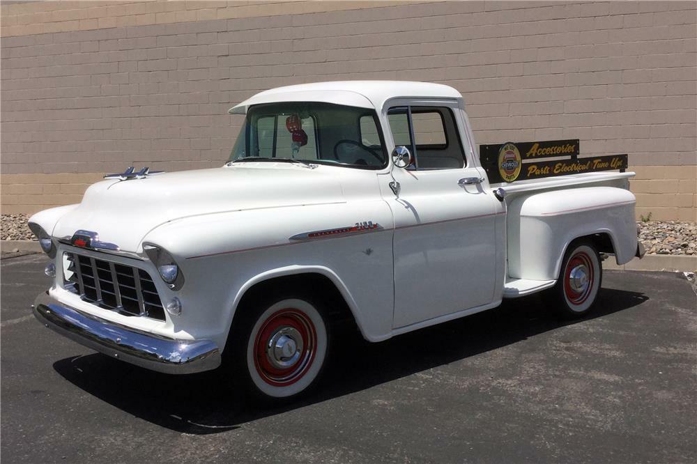 1956 CHEVROLET 3200 CUSTOM PICKUP - Side Profile - 185534