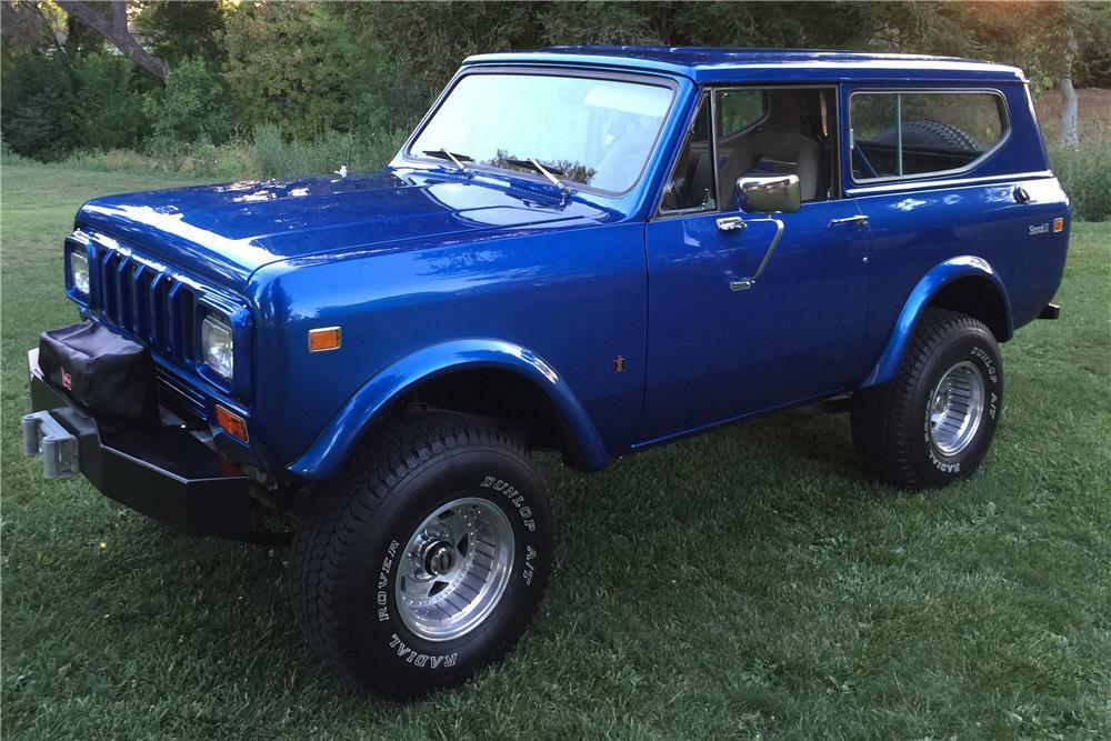1972 INTERNATIONAL SCOUT II CUSTOM SUV - Front 3/4 - 185558
