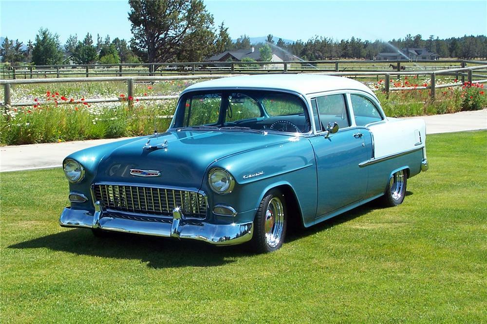 1955 Chevrolet 210 Custom 2 Door Post