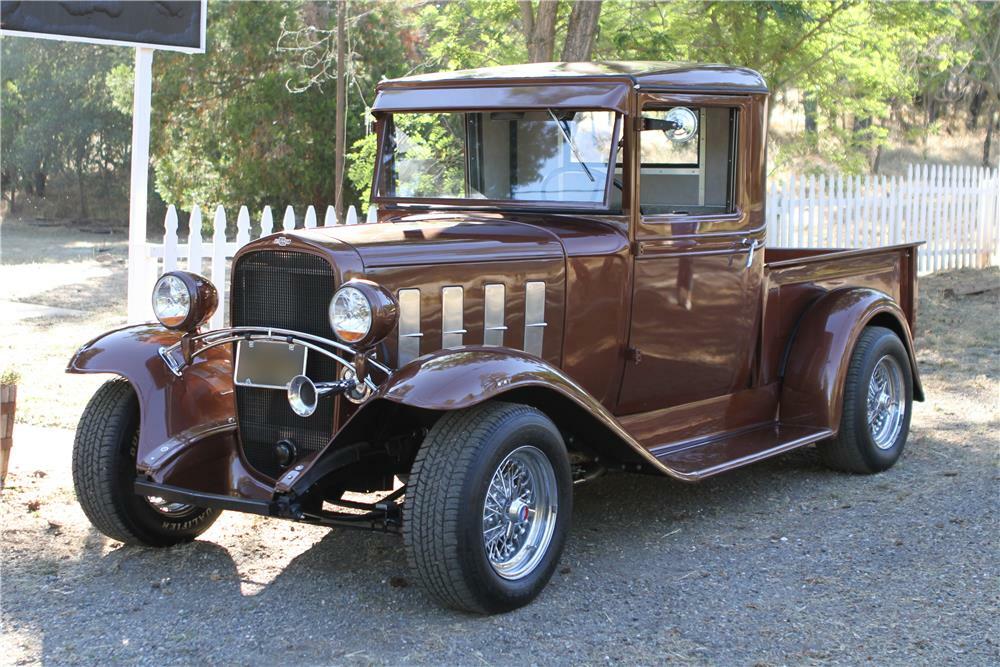 1933 CHEVROLET CUSTOM PICKUP - Front 3/4 - 185622