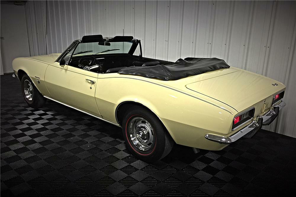 1967 CHEVROLET CAMARO CONVERTIBLE - Side Profile - 185652