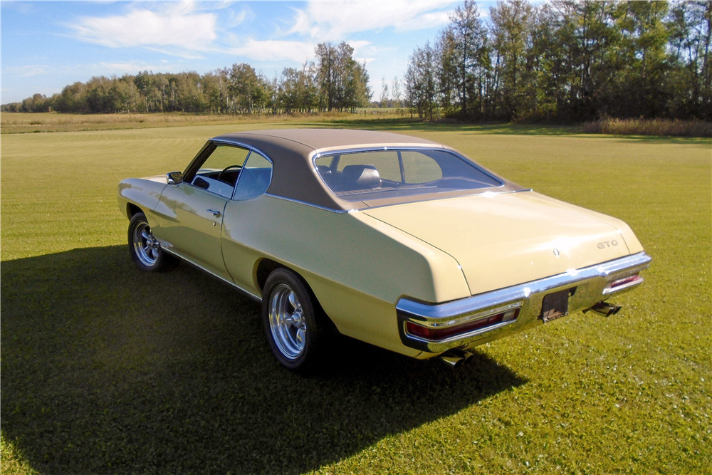 1970 PONTIAC GTO  - Rear 3/4 - 185720