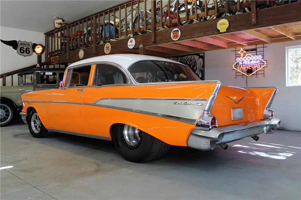 1957 CHEVROLET 150 CUSTOM - Rear 3/4 - 185777