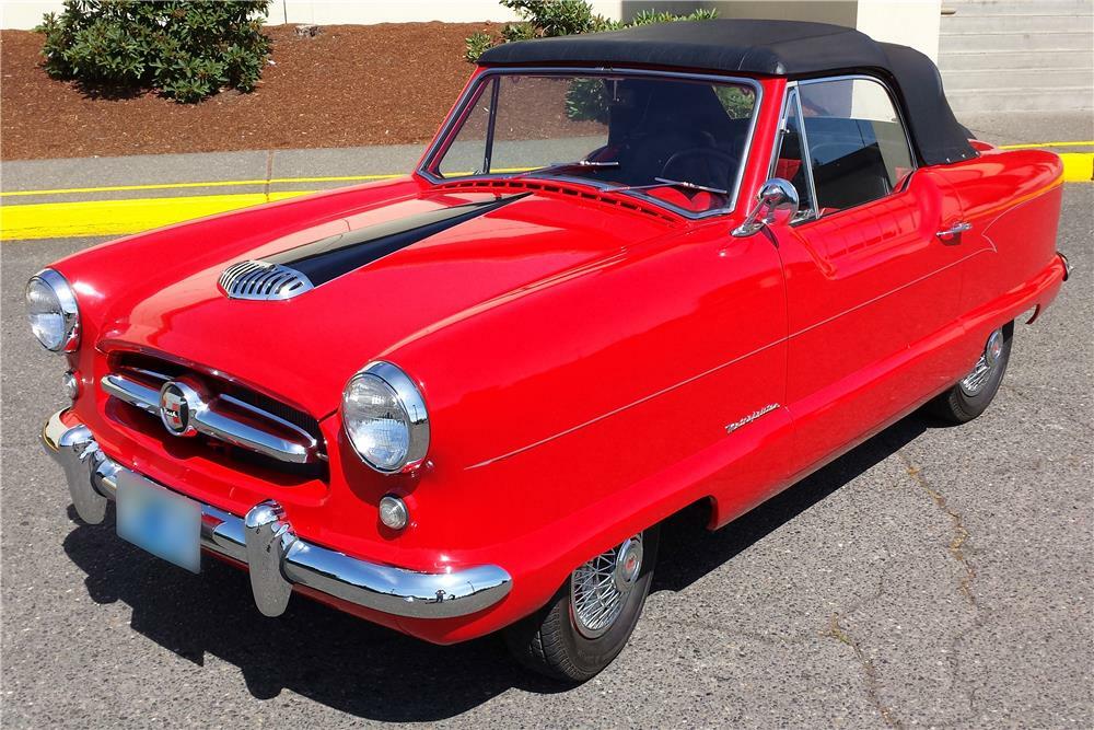 1954 NASH METROPOLITAN CUSTOM CONVERTIBLE - Front 3/4 - 185897