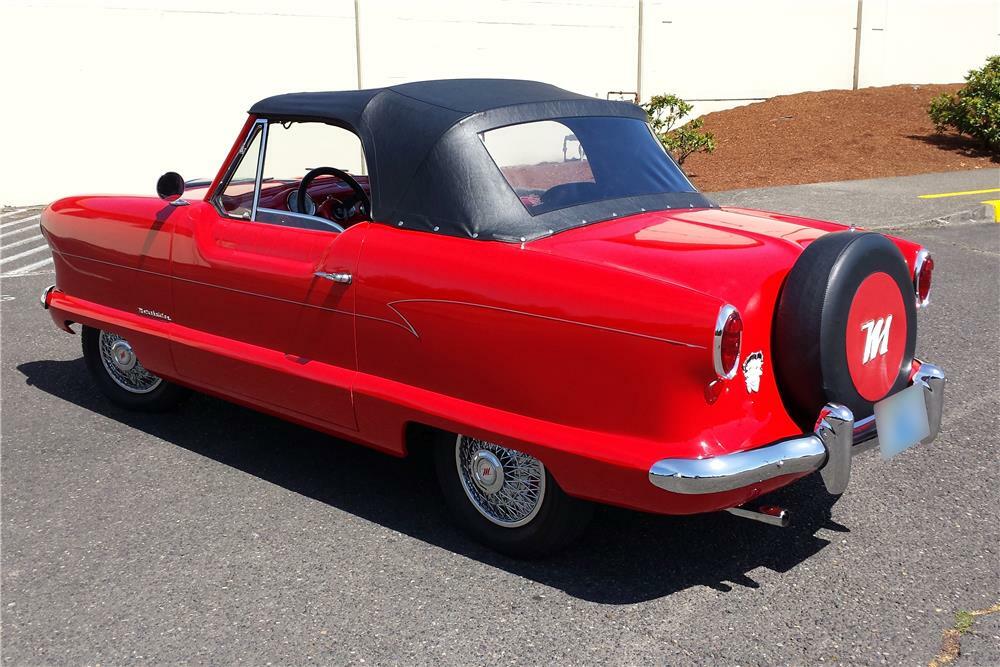 1954 NASH METROPOLITAN CUSTOM CONVERTIBLE - Rear 3/4 - 185897