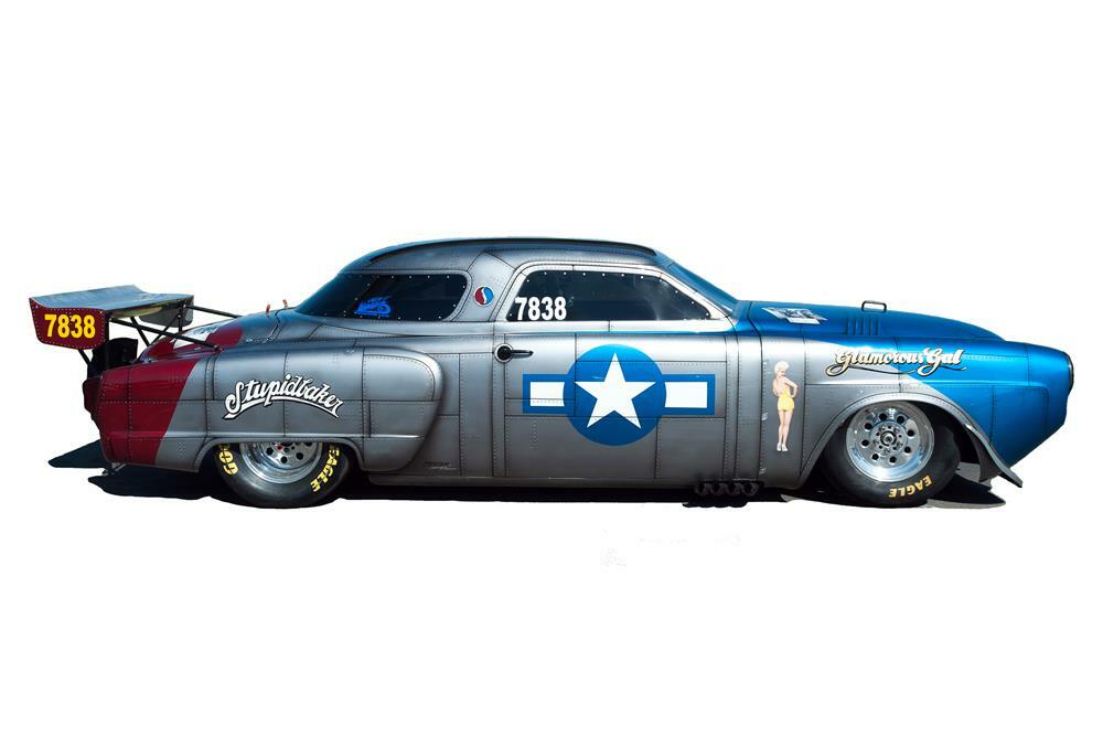 1951 STUDEBAKER COMMANDER RACE CAR - Side Profile - 185917