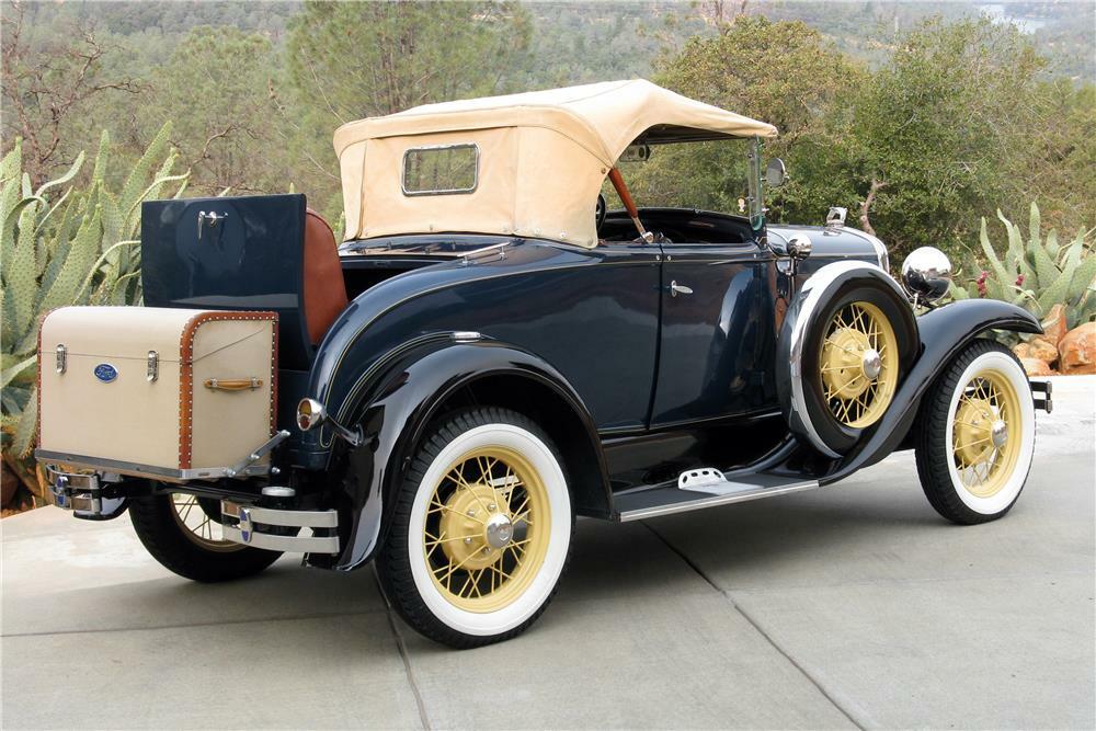 1931 FORD MODEL A ROADSTER - Rear 3/4 - 186443