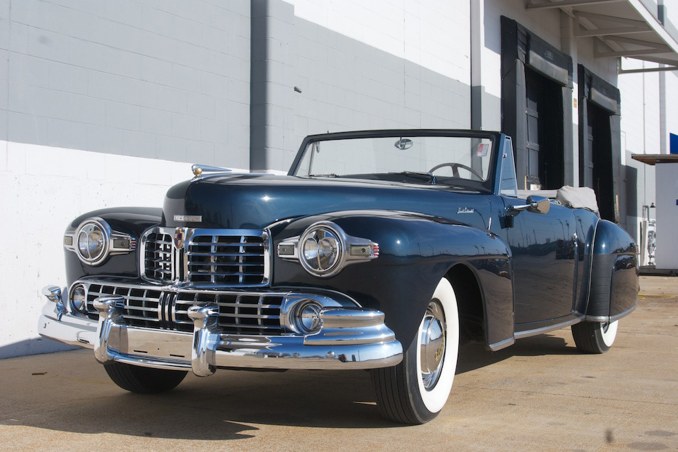 1948 LINCOLN CONTINENTAL CONVERTIBLE - Front 3/4 - 186455