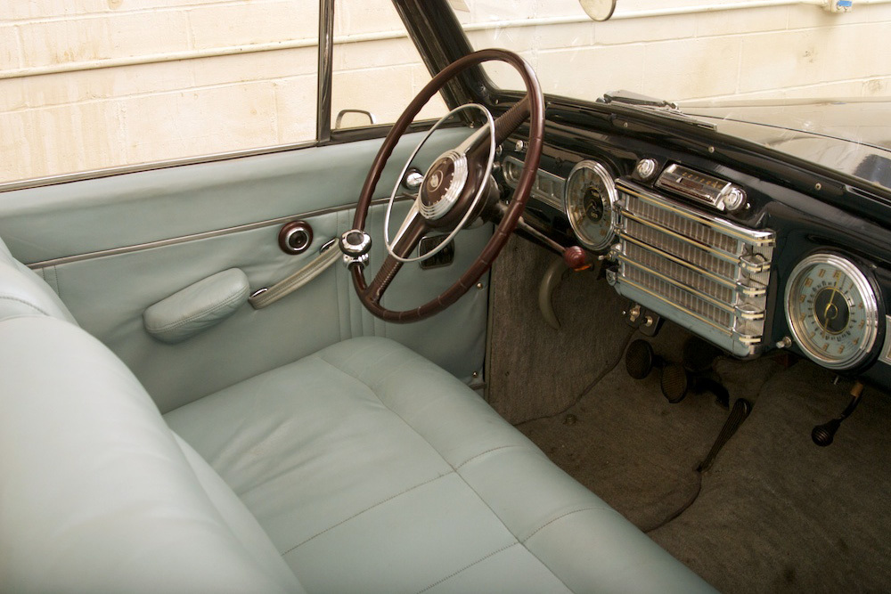 1948 LINCOLN CONTINENTAL CONVERTIBLE - Interior - 186455