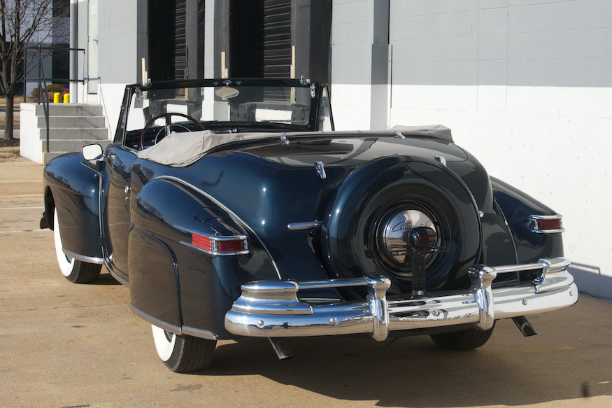 1948 LINCOLN CONTINENTAL CONVERTIBLE - Rear 3/4 - 186455