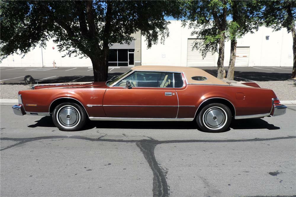 1974 LINCOLN CONTINENTAL MARK IV  - Side Profile - 186465